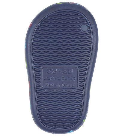 BECO Flip Flops - Sealife - Blue