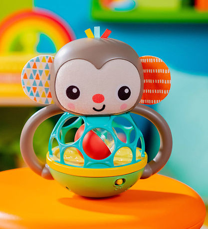 Bright Starts Activity Toy - Haps' and Shake - Monkey-Oball