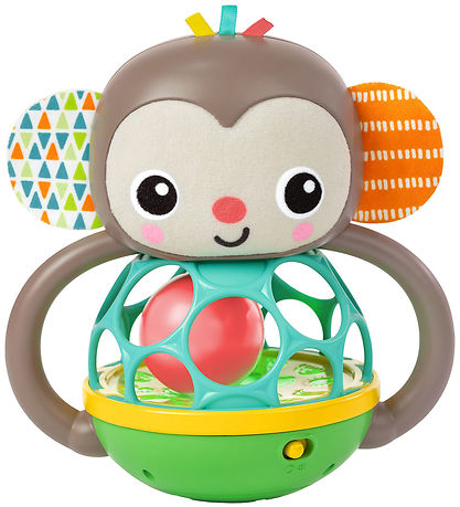 Bright Starts Activity Toy - Haps' and Shake - Monkey-Oball