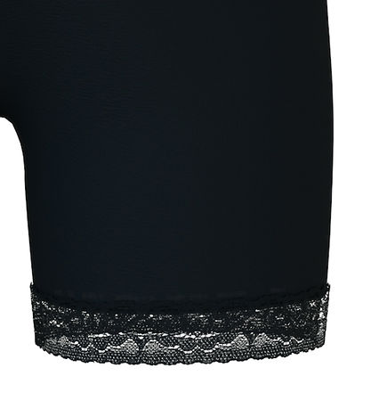 Name It Radlershorts - NmfVista - Black m. Spitze