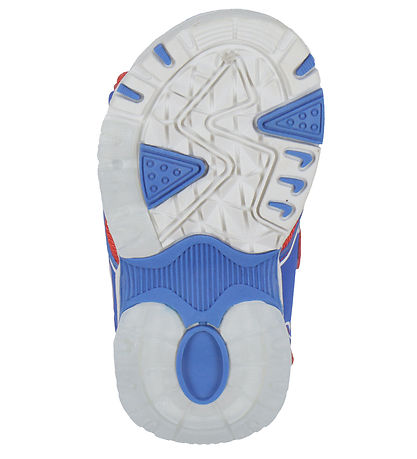 Champion Sandales av. Lumire - Wave B TD - Bleu/Rouge