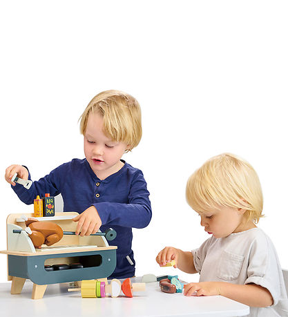 Jouet en bois Tender Leaf - Barbecue Kit de Grillade