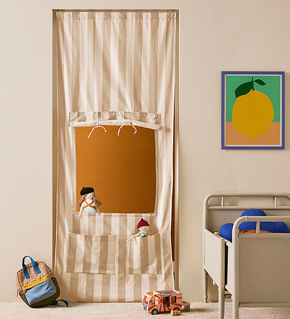 Kids Concept Kiosk Door - Stripe Beige