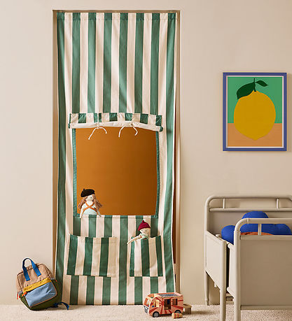 Kids Concept Kiosk Door - Stripe Green