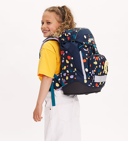 Ergobag School Backpack - Prime - Mosaic Stone Bear