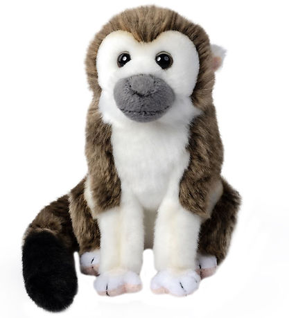 Living Nature Soft Toy - 17x10 cm - Killing head monkey - Brown/