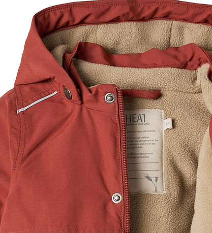 Wheat Winter Coat - Johan Tech - Red