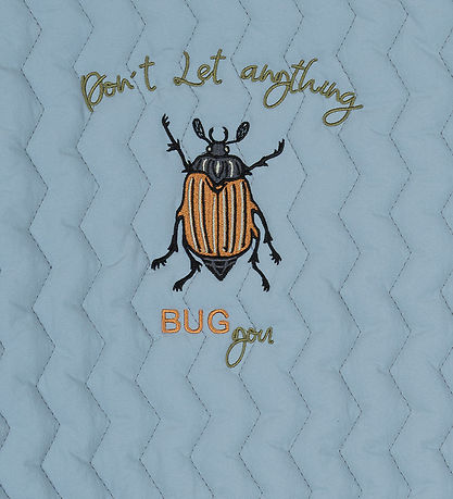 Mikk-Line Bomberjacka - Blekt Denim m. Beetle