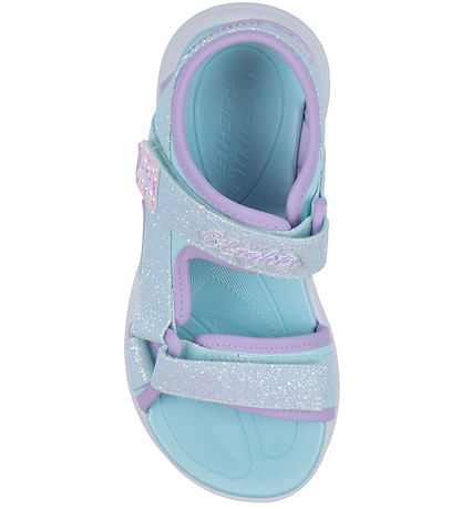 Skechers Sandalar M. Ljós - Sola Glow - Light Blue Lavender