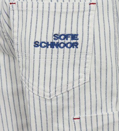 Sofie Schnoor Byxor - Blue Striped