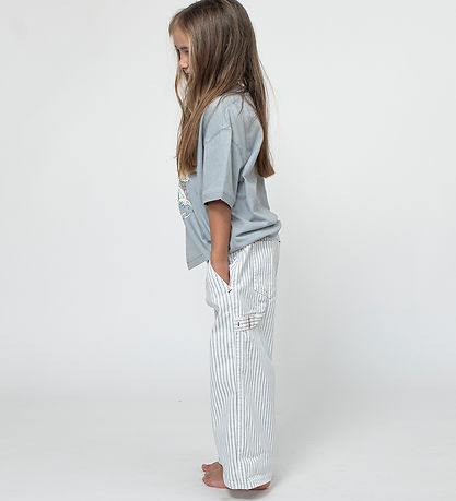 Sofie Schnoor Byxor - Blue Striped