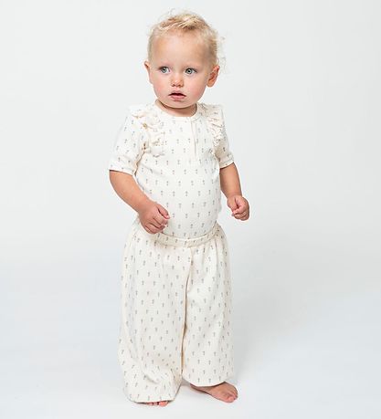 Sofie Schnoor Samfella k/æ - Viscose/Bómull - Antique White