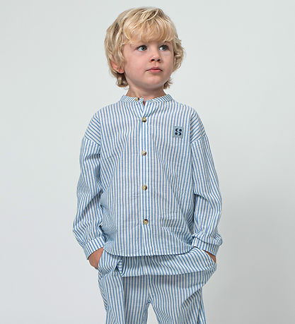 Sofie Schnoor Skyrta - Stripe Cotton