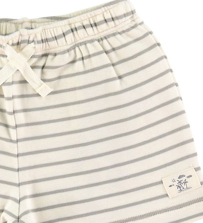 Sofie Schnoor Stuttbuxur - Bómull/Viscose - Dusty Green