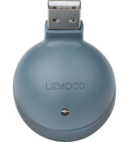 Liewood Night Lamp w. USB - Annabelle - Whale Blue