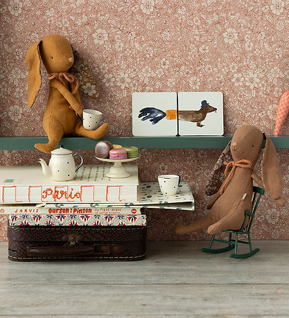 Maileg Soft Toy - Rabbit - 21 cm - Chocolate Brown