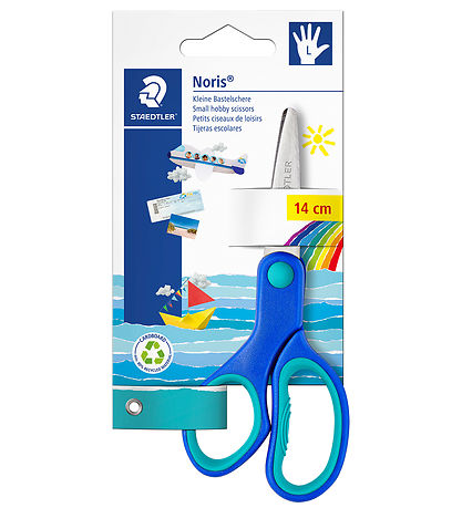 Staedtler Scissors - Left-handed - Noris - 14 cm - Blue