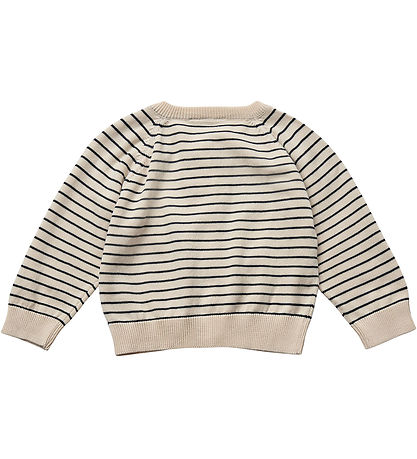 Gilet Sofie Schnoor - Tricoté - Oslo - Off White Striped