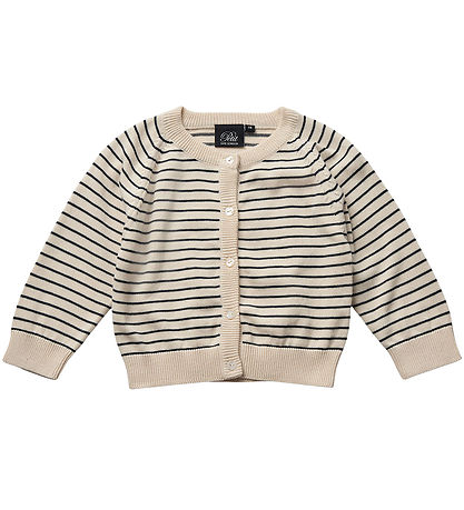 Sofie Schnoor Cardigan - Knitted - Oslo - Off White Striped