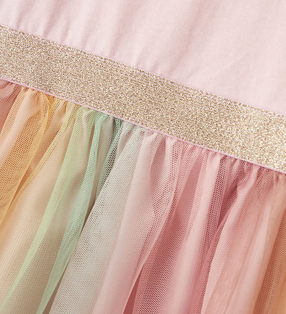 Name It Dress - NmfAnna - Parfait Pink w. Glitter