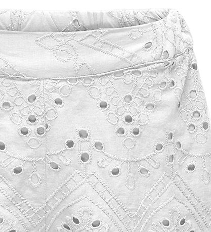 Kids Only Shorts - KogCleo - Cloud Dancer w. Pointelle