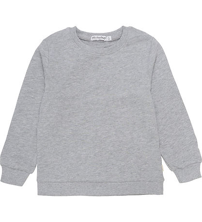 Minymo Sweatshirt - 2er-Pack - Graumeliert