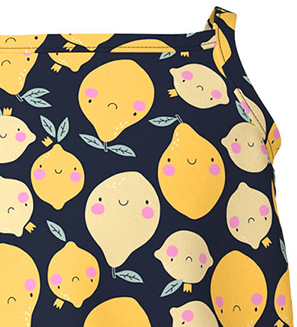 Name It Summer Romper - NmfVigga - Dark Sapphire/Lemons