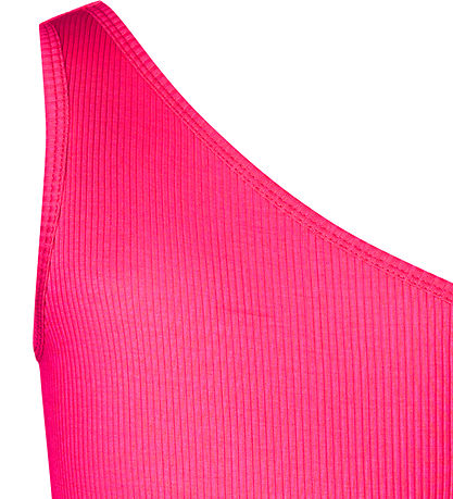 Rosemunde Top - One Shoulder - Pink Berry