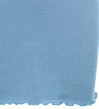 Rosemunde Kjóll - Rib - Himnaríki Blue