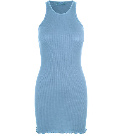 Rosemunde Dress - Rib - Heaven Blue