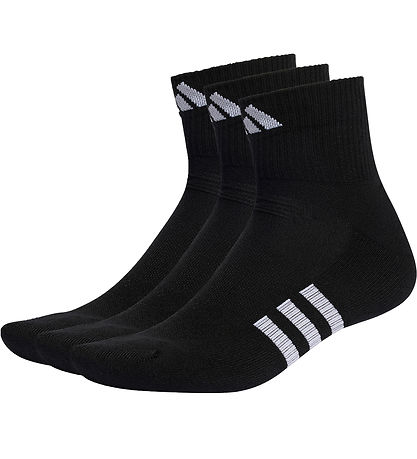 adidas Performance Socks - 3-Pack - PRF Cush Mid - Black