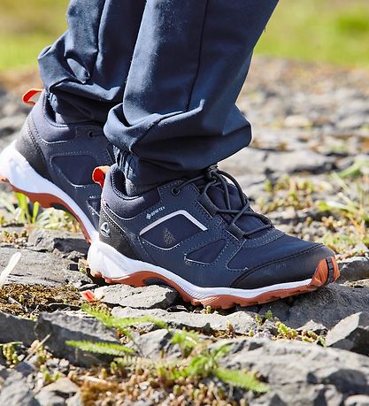 Viking Shoe - Nator Low GTX - Navy/Orange