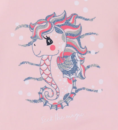 Name It T-shirt - NmfVix - Parfait Pink/Seahorse