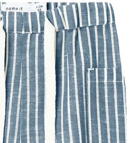 Name It Trousers - NbmHilom - Provincial Blue