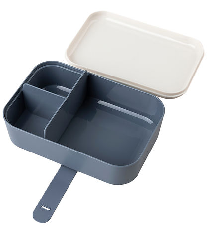 Sebra Nestisbox - Sílíkonól - Uppteknir smiðir - Blár