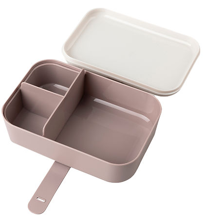 Sebra Nestisbox - Silíkon ól - Teeny Toes - Bleikt