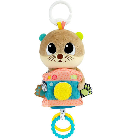 Lamaze Clip Toy - Sea otter Rattle w. Clip Toy