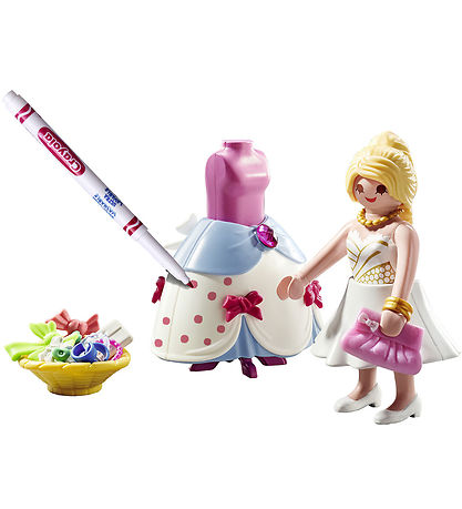 Couleur Playmobil - Robe tendance - 71374 - 40 Parties