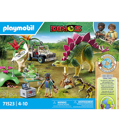 Playmobil Dinos - Research Camp With Dinos - 71523 - 93 Parts