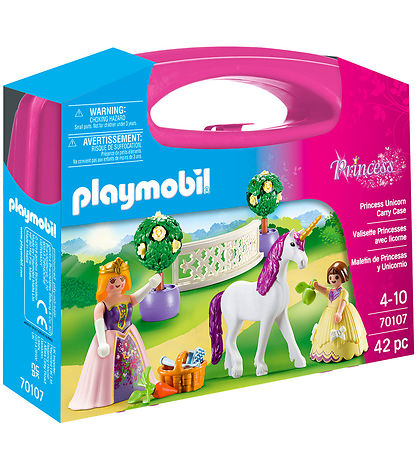 Playmobil Princess - Unicorn - Carry Case - 70107 - 42 Parts