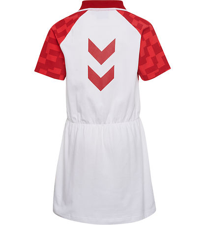 Hummel Kleid - DBU Spieltag - Weiß/Chili Pepper