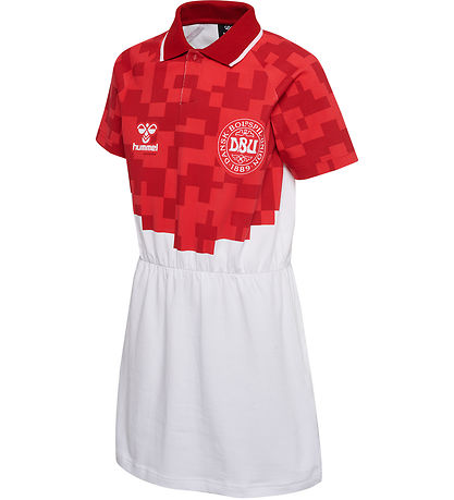 Hummel Kleid - DBU Spieltag - Weiß/Chili Pepper
