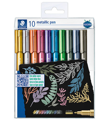 Staedtler Marqueurs Magiques - 10 pces - Mtallique Calligraphie