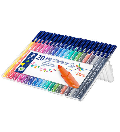 Staedtler Markers - 20 pcs - Triplus Fibre-tip Pen - 1.0 mm