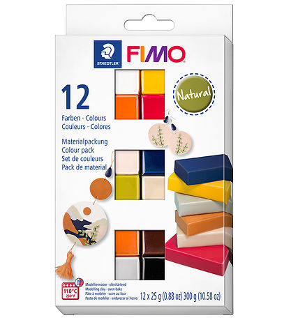 Staedtler FIMO Play Dough - Soft - 12x25 g - Natural