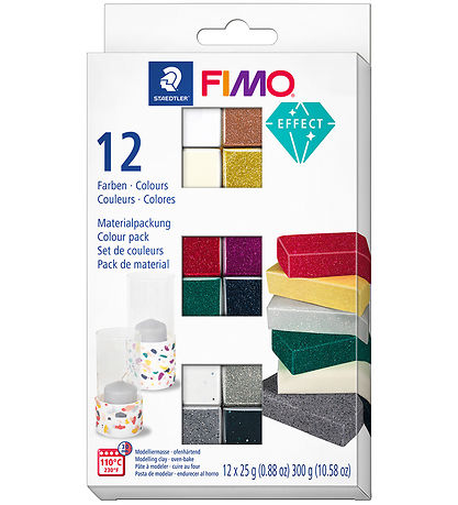 Staedtler FIMO Leir - Soft - 12x25 g - Áhrif