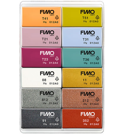 Staedtler FIMO Play Dough - Soft - 12x25 g - Fashion