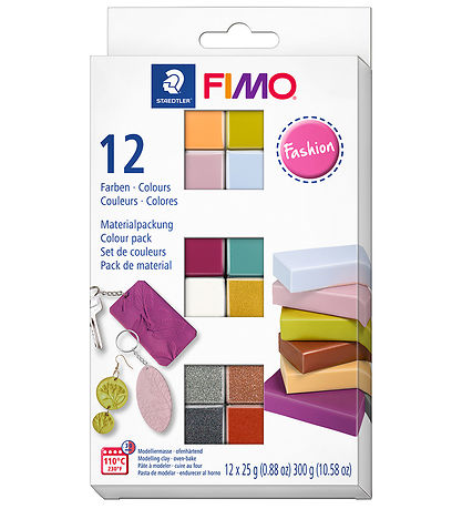 Staedtler FIMO Leir - Soft - 12x25 g - Tíska