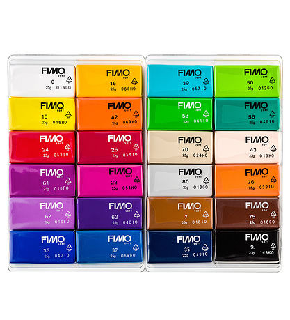 Staedtler FIMO Leklera - Soft - 24x25 g - Basic