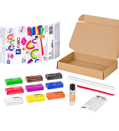 Staedtler FIMO Leir M. Verkfæri - Soft - 12 Partar - 9x25 g